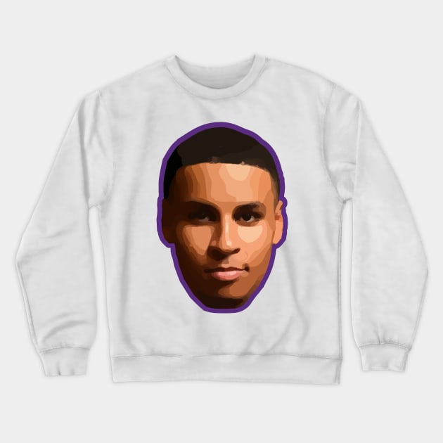 Keegan Murray Sacramento Kings Crewneck Sweatshirt by Playful Creatives